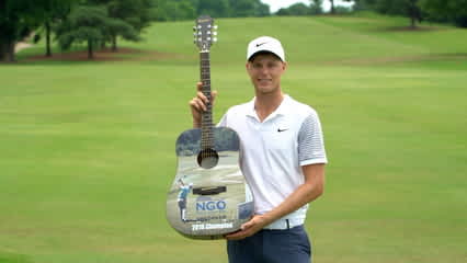 Cameron Davis interview after winning Nashville Golf Open