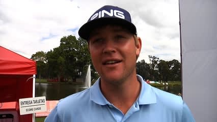 Trey Mullinax interview after Round 2 of Club Colombia Championship