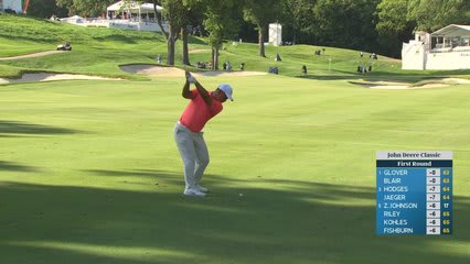 Tom Kim reaches par-5 No. 17 in two, makes birdie at John Deere