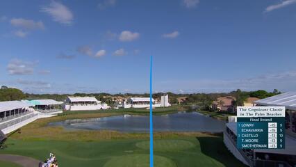 Rasmus Højgaard hits 165-yard tee shot to 5 feet, sets up birdie on No. 17 at Cognizant Classic