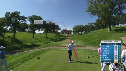 Mac Meissner hits tee shot to 9 feet, sets up birdie on No. 3 at John Deere