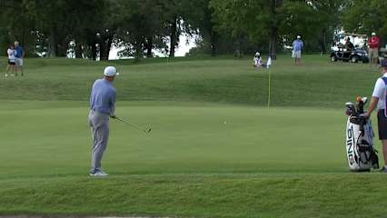 Kevin Sutherland's nice pitch yields birdie at Ascension Charity Classic