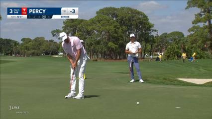 Cameron Percy makes 10-footer for birdie at Honda