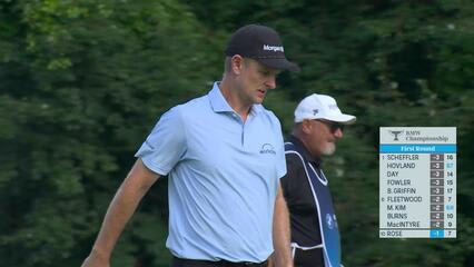 Justin Rose's excellent approach sets up short birdie putt at BMW Championship
