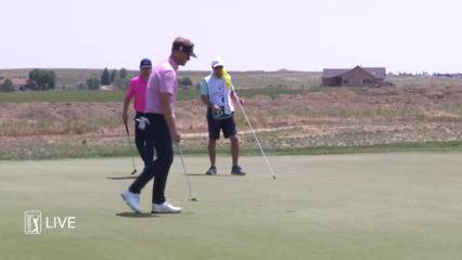 Tyson Alexander reaches in two to set up birdie at TPC Colorado