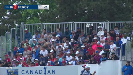 Cameron Percy slings draw close off tee and birdies at RBC Canadian