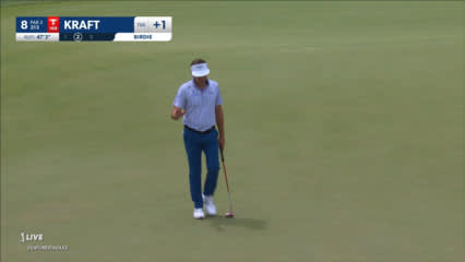 Kelly Kraft buries a 47-foot birdie putt at RBC Canadian