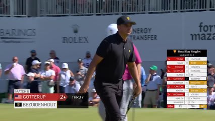 Christiaan Bezuidenhout makes birdie on No. 7 at Sunday Singles
