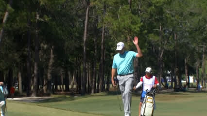 Lee Janzen holes out for eagle at FURYK & FRIENDS