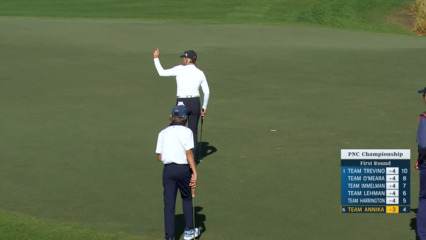 Annika Sorenstam cards birdie at PNC Championship