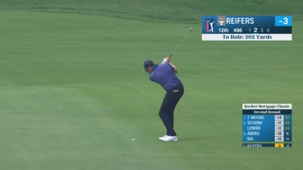 Kyle Reifers nearly holes 202-yard approach at Rocket Mortgage