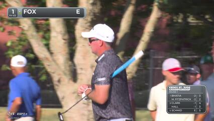 Ryan Fox makes birdie on No. 1 at FedEx St. Jude