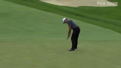 Joseph Bramlett makes birdie putt at Korn Ferry Tour Champ