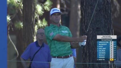 Ben Martin makes birdie on No. 16 at Barracuda