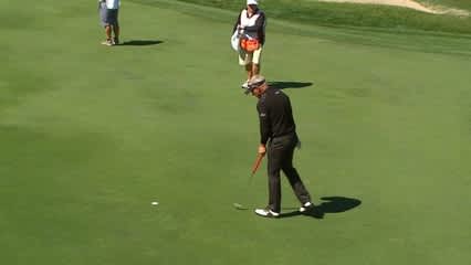 Darren Clarke birdies No. 7 at Valspar