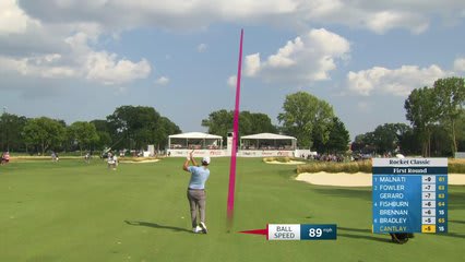 Patrick Cantlay's 141-yard approach sets up birdie on No. 16 at Rocket Classic