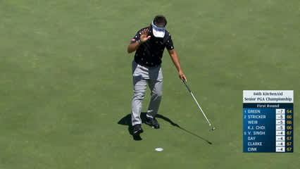 Hiroyuki Fujita sticks it tight to yield birdie at KitchenAid Senior PGA