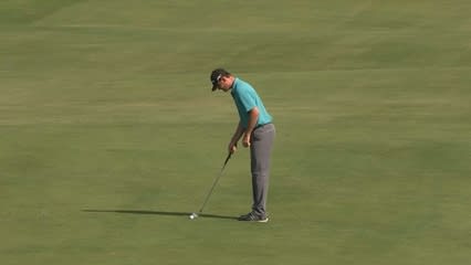 Wes Roach closes Round 1 with birdie at Shriners