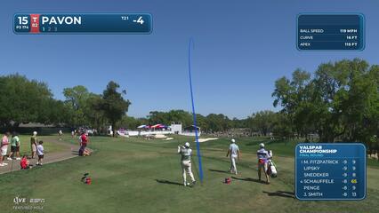 Matthieu Pavon hits 171-yard drive to 6 feet, sets up birdie on No. 15 at Valspar