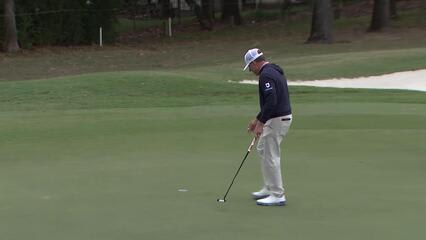 Justin Leonard makes birdie on No. 12 at Simmons Bank Championship