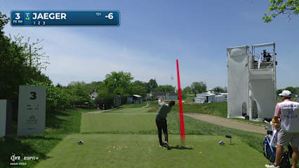 Stephan Jaeger nearly aces at Truist Championship