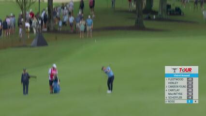 Justin Rose makes birdie on No. 5 at TOUR Championship