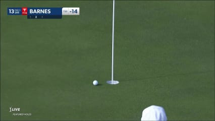 Erik Barnes jars 56-footer from fringe for birdie at The American Express