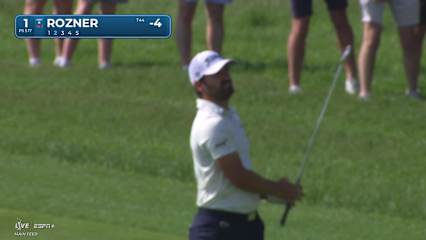 Antoine Rozner makes eagle putt on No. 1 at RBC Canadian
