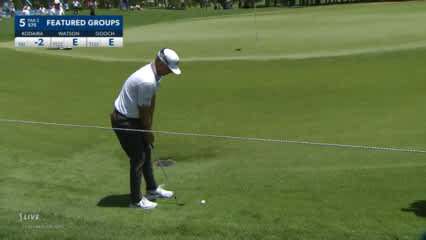 Talor Gooch gets up and down for birdie at AT&T Byron Nelson