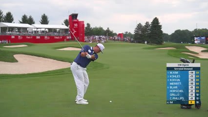Sungjae Im's 121-yard approach sets up birdie on No. 16 at 3M Open