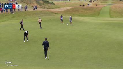 Francesco Molinari pours in 35-foot birdie putt at Genesis Scottish Open