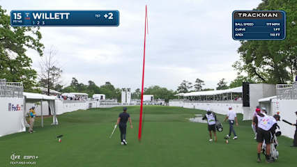 Danny Willett nearly spins it in to set up birdie at Houston Open