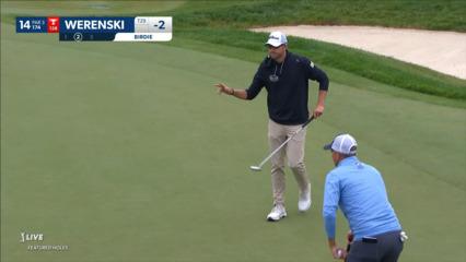 Richy Werenski goes back-to-back with birdie on No. 14 at RBC Canadian
