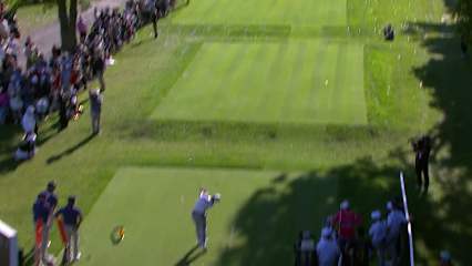 Tom Kim's nice tee shot sets up electric birdie at Presidents Cup