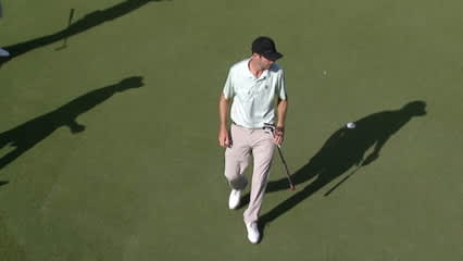 Nicholas Lindheim overcomes difficult approach at the OHL Classic