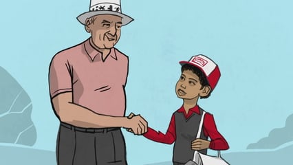 When Tiger Woods met Sam Snead