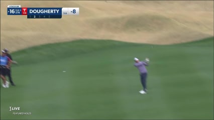 Kevin Dougherty's bullet iron sets up birdie at The American Express