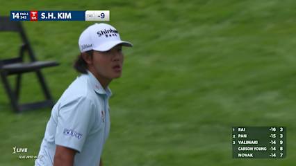S.H. Kim makes birdie on No. 14 at John Deere