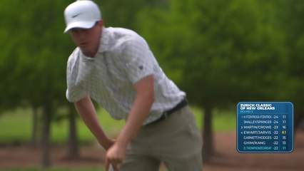 Thompson/Eckroat makes birdie on No. 12 at Zurich Classic