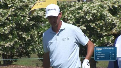 Mac Meissner holes 27-foot shot from rough for eagle on No. 4 at ONEflight Myrtle