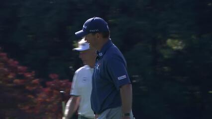 Greg Chalmers makes birdie putt on No. 13 at Dominion Energy Charity Classic