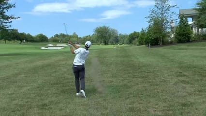 Ryan McCormick's bunker shot yields birdie at Simmons Bank Open