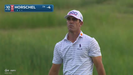 Billy Horschel's 118-yard approach sets up birdie on No. 10 at 3M Open