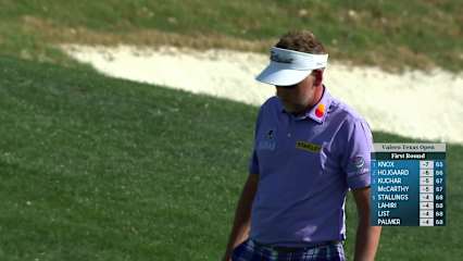 Ian Poulter's wedge sets up birdie at Valero