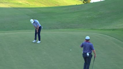 Doc Redman sinks birdie putt at Butterfield Bermuda