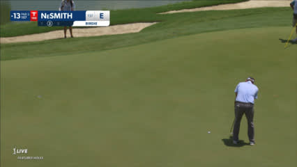 Matthew NeSmith sinks 21-foot birdie putt at Charles Schwab