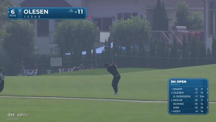 Thorbjørn Olesen makes birdie on No. 6 at 3M Open