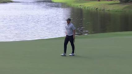 Joe Weiler makes birdie on No. 5 at Club Car Championship