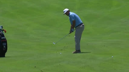 Johnson Wagner sticks approach to set up birdie at Corales Puntacana