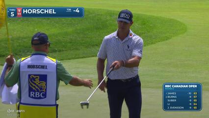 Billy Horschel hits tee shot to 8 feet, sets up birdie on No. 14 at RBC Canadian